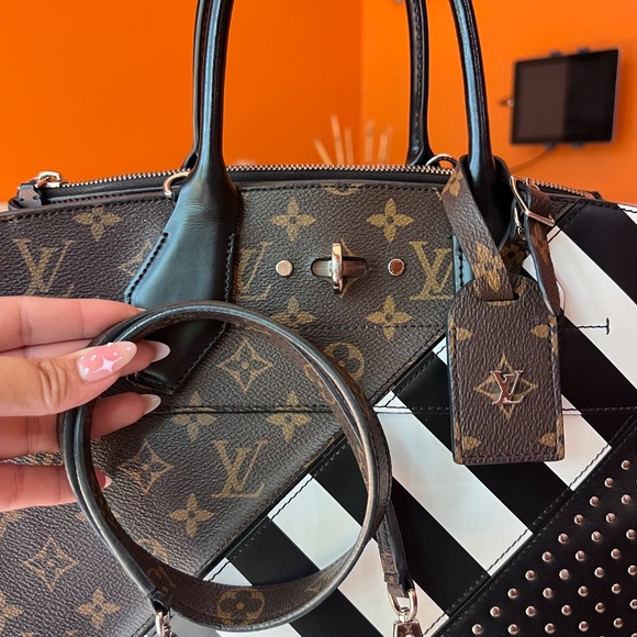 SOLD Louis Vuitton Calfskin Monogram City Steamer Stud MM - Picture 8 of 11